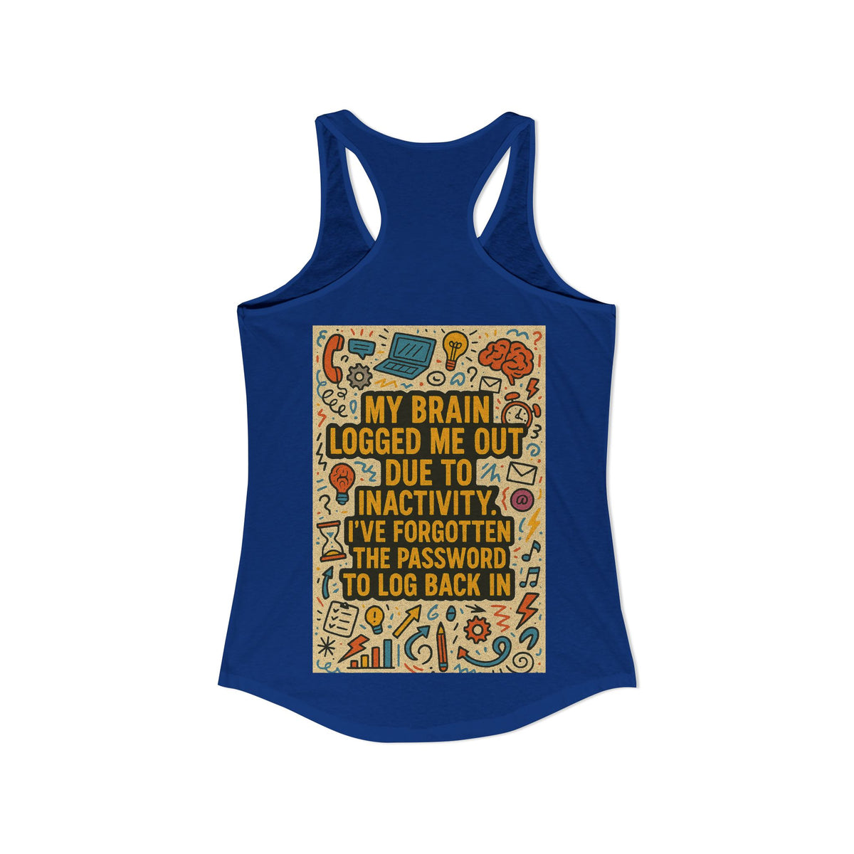 Logged Out Women's Racerback Tank