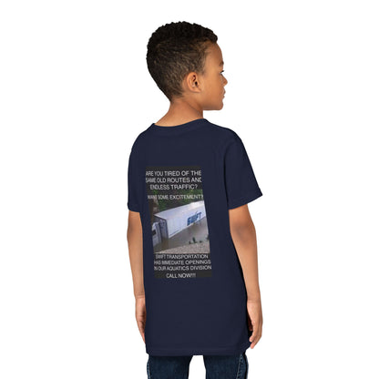 Swift Aquatics Youth Unisex Short Sleeve Crewneck Tee