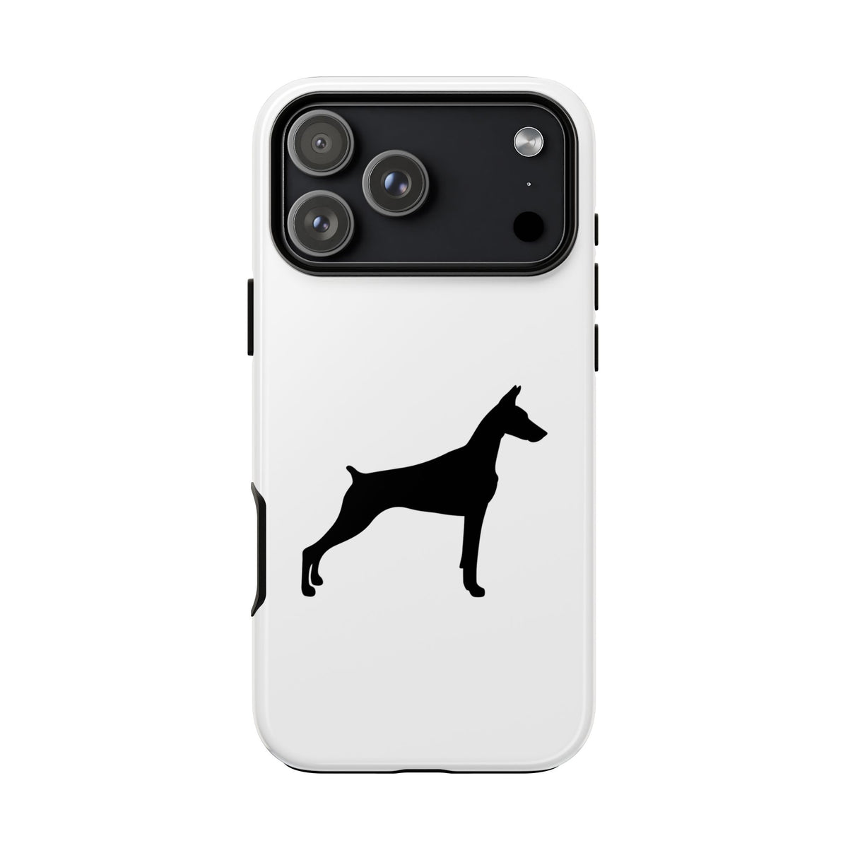 Doberman Silhouette iPhone Case