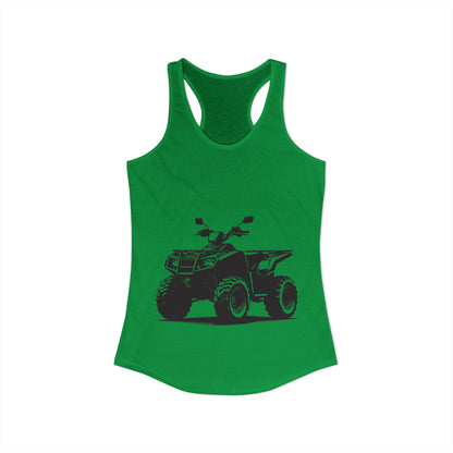 Off The Beaten Path Quad Women's Racerback Tank