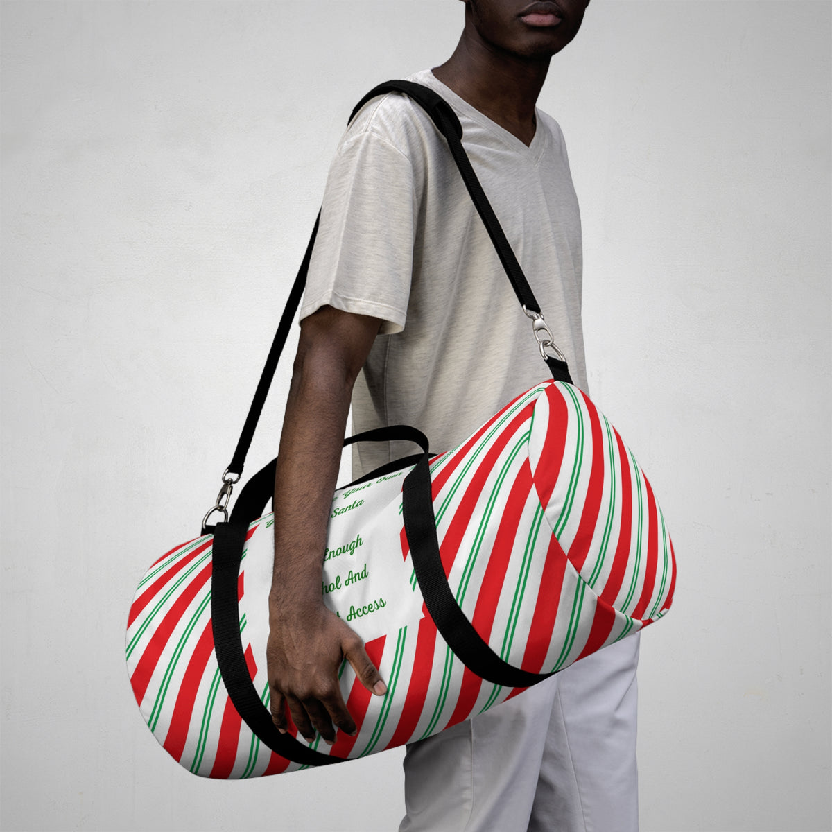 Your Own Secret Santa Duffel Bag