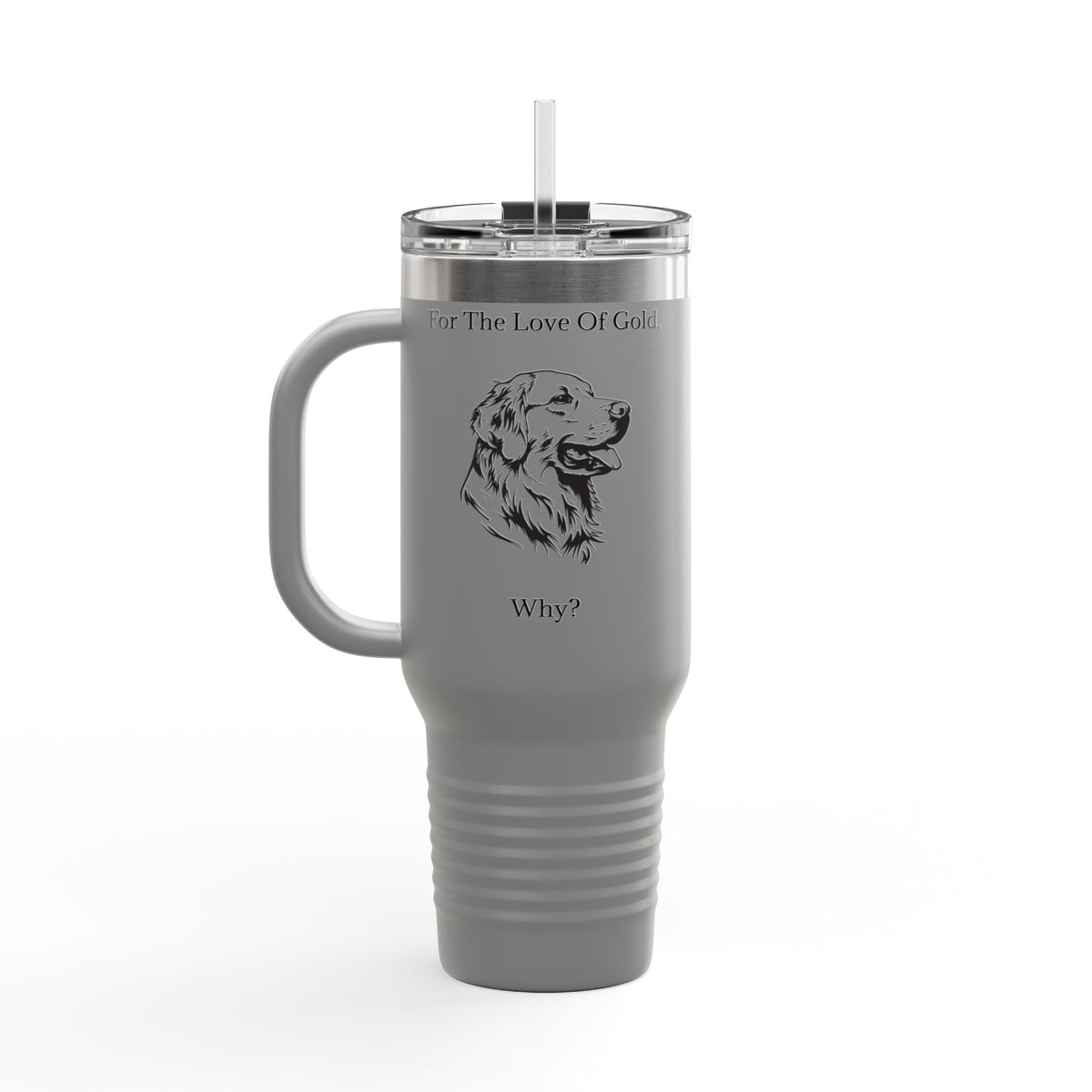 For The Love Of Gold Insulated Travel Mug