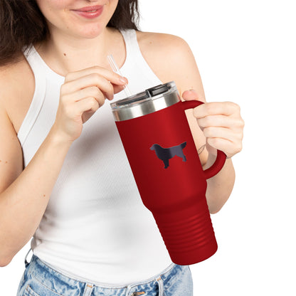 Golden Silhouette Insulated Travel Mug
