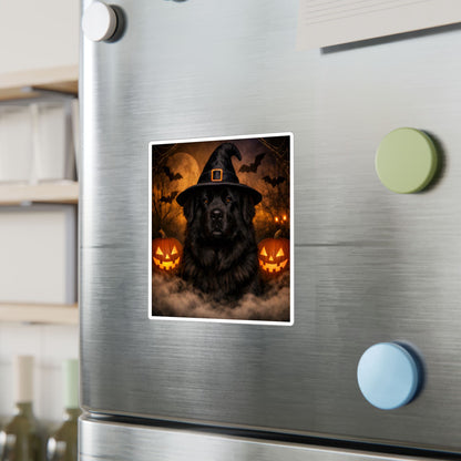 Witch Hat Pack Newfie Vinyl Decal