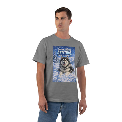 Snow Much Attitude Men's Short-Sleeve Crewneck Tee
