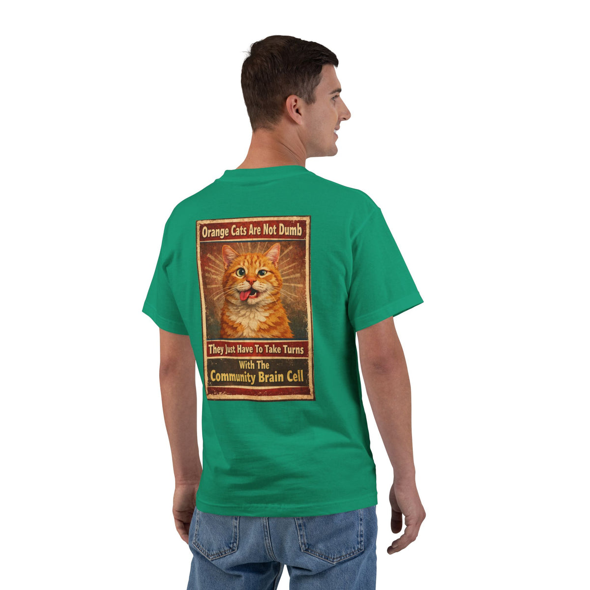 Community Brain Cell Men's Short-Sleeve Crewneck Tee