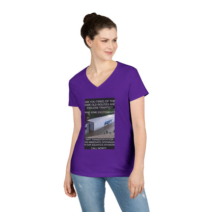 Swift Aquatics Women's V-Neck Tee