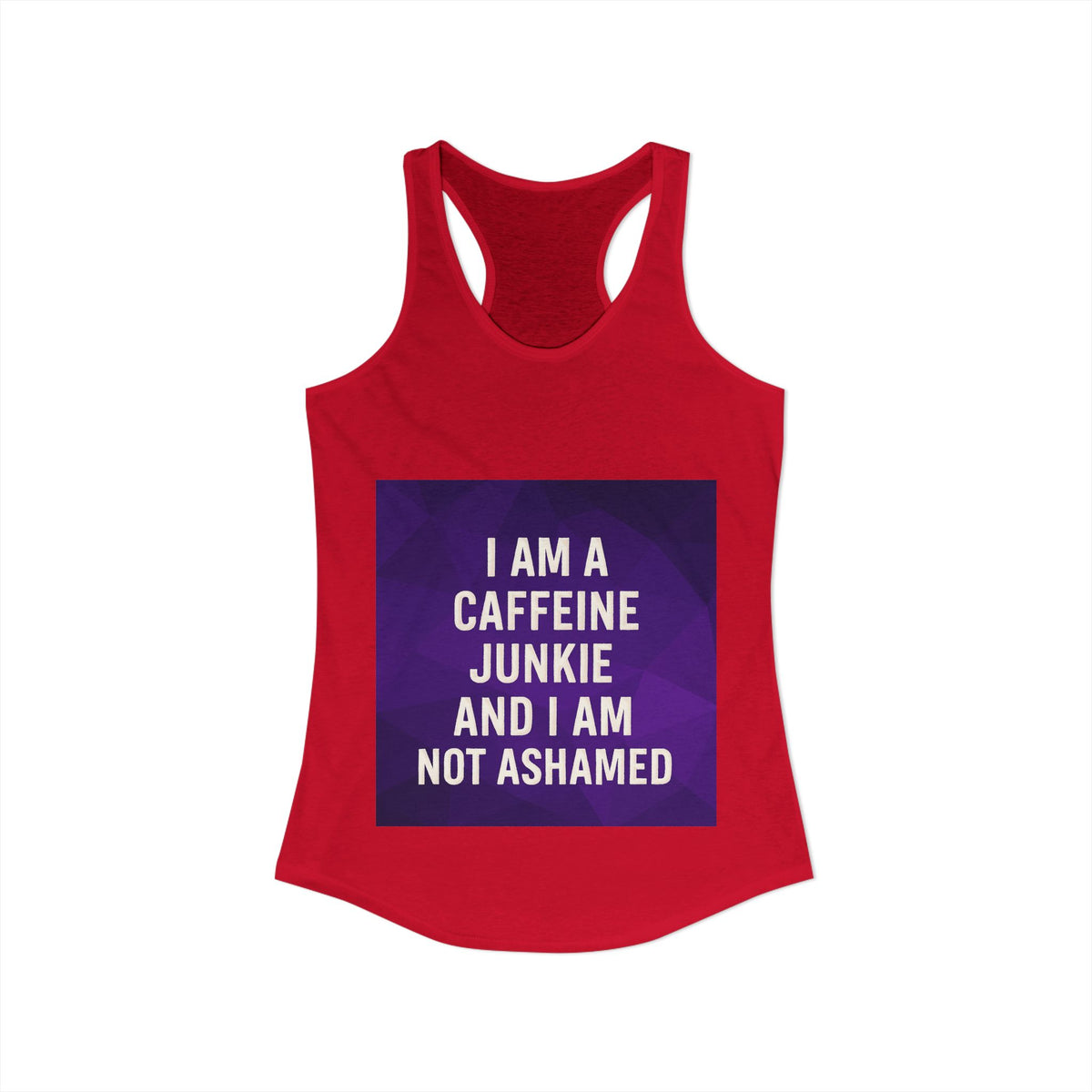 Caffeine Junkie Women's Racerback Tank