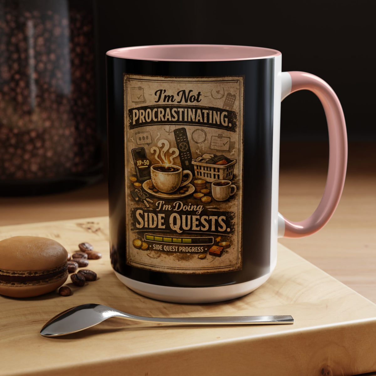 Procrastinating 2-Tone Coffee Mug