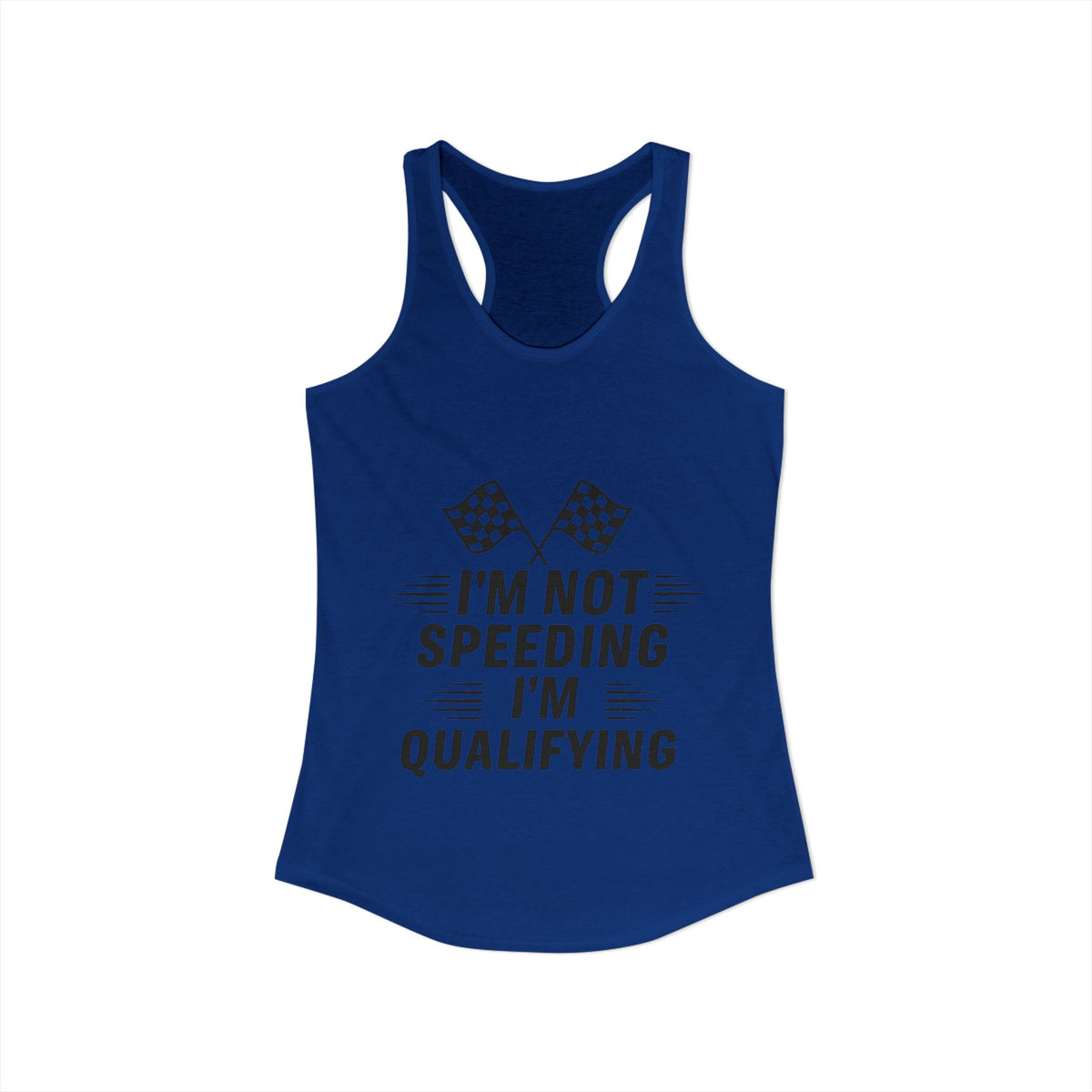 I'm Qualifying Women's Racerback Tank