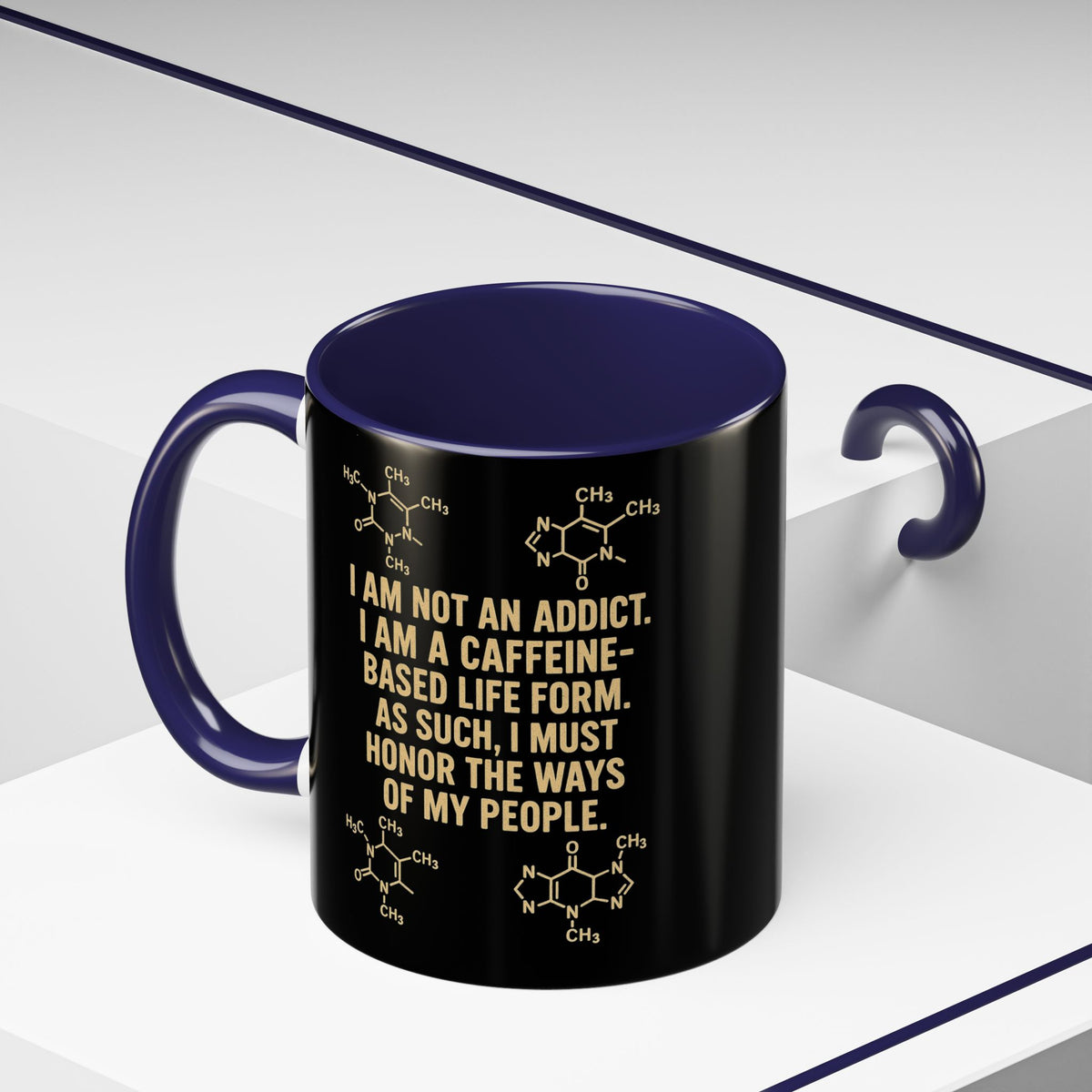 Not An Addict 2-Tone Coffee Mug