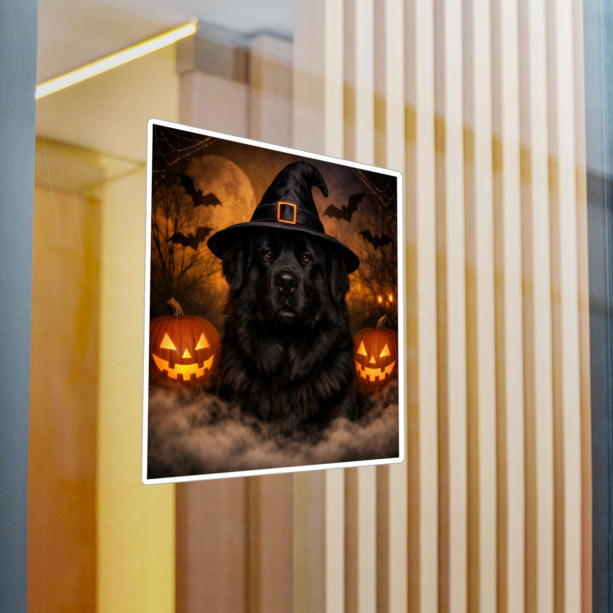 Witch Hat Pack Newfie Vinyl Decal