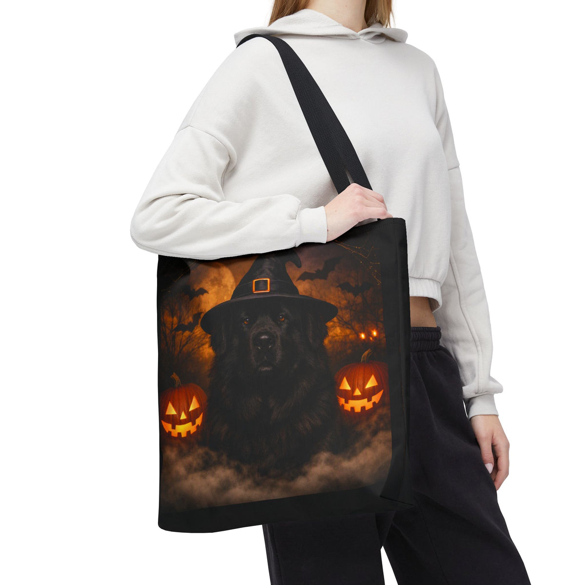 Witch Hat Pack Newfie Tote Bag
