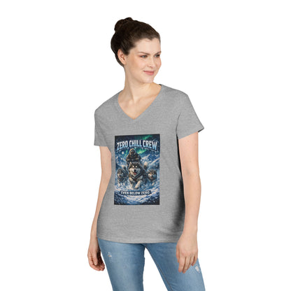 Zero Chill Crew Women's V-Neck Tee