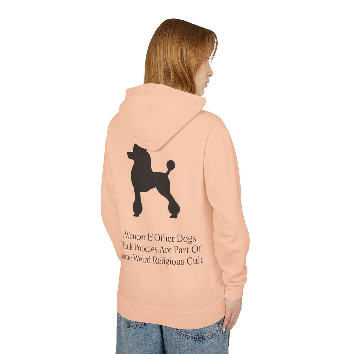 I Wonder Unisex Lightweight Hoodie