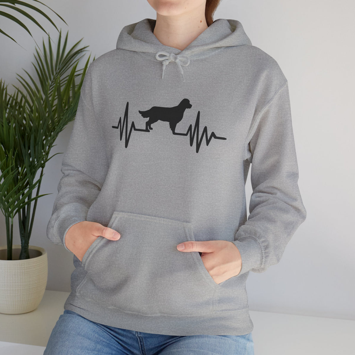 My Heart Beats For Goldens Unisex Hoodie