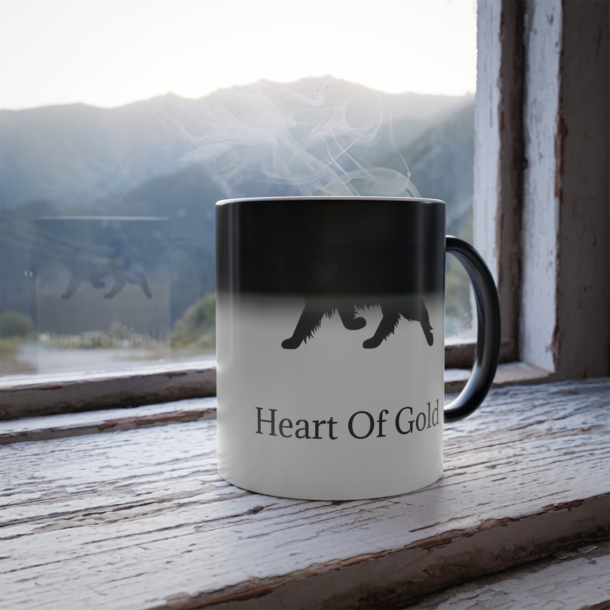 Heart Of Gold Color Changing Mug