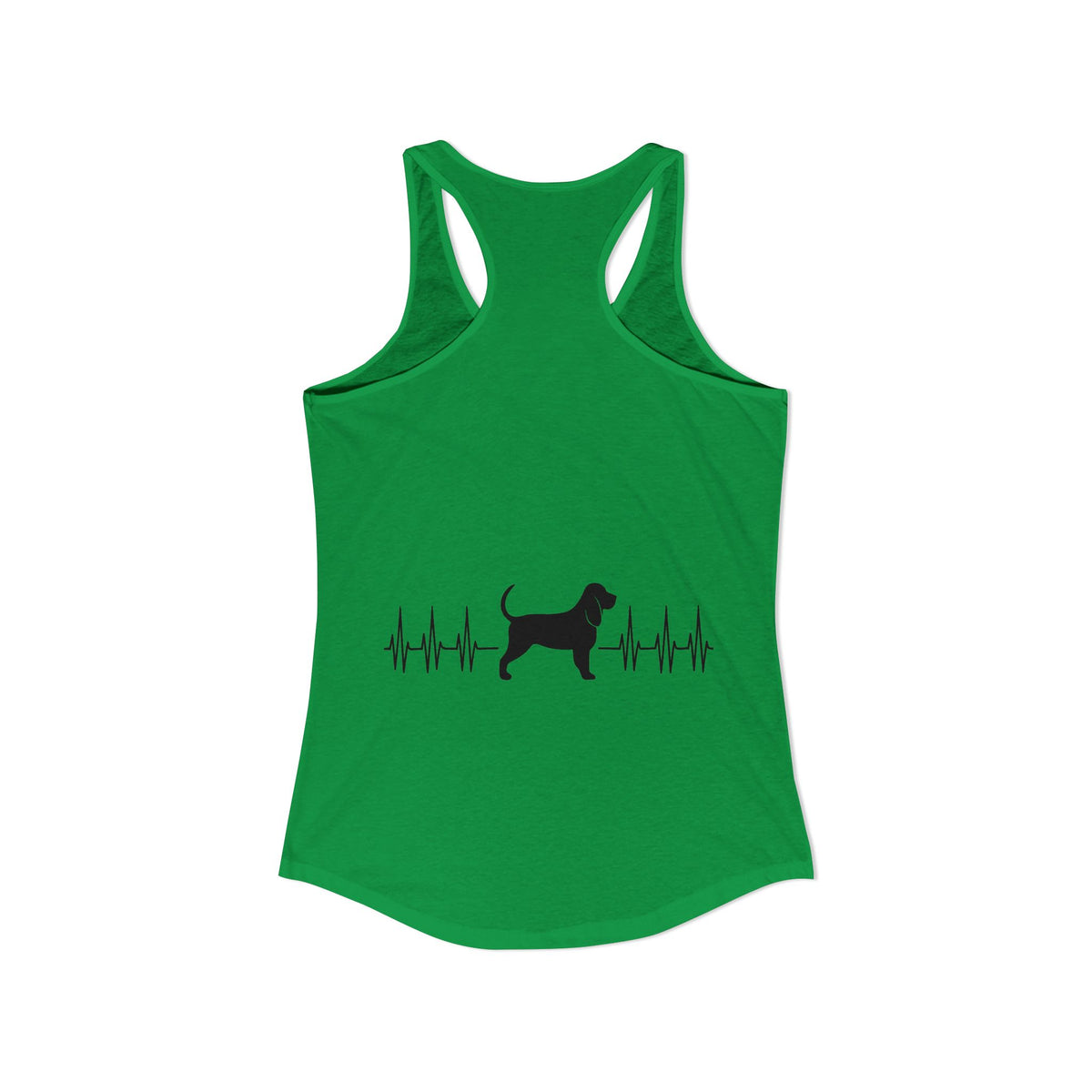 My Heart Beats For Bloodhounds Women's Racerback Tank