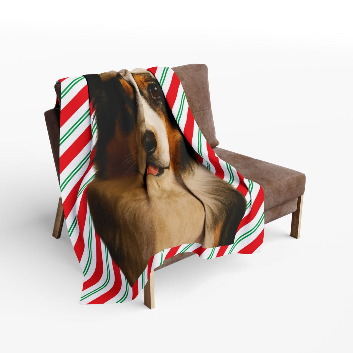 Santa Paws Aussie Arctic Fleece Blanket