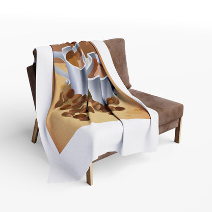 Coffee With Love Arctic Fleece Blanket