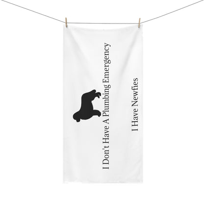 Plumbing Emergency Mink-Cotton  Beach Towel