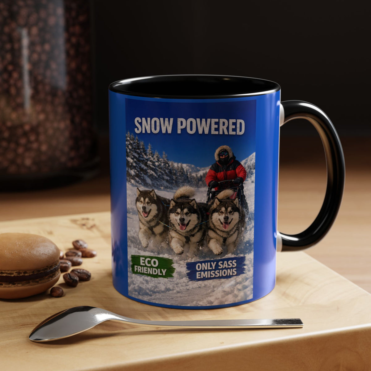 Snow Powered 2-Tone Coffee Mug