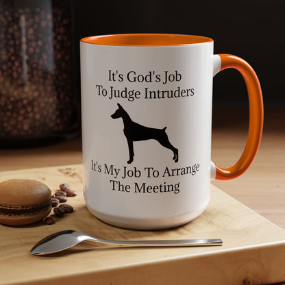 Arrange The Meeting 2-Tone Coffee Mug
