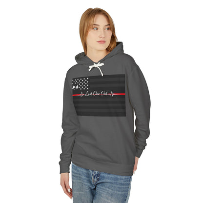 Thin Red Line Unisex Lightweight Hoodie