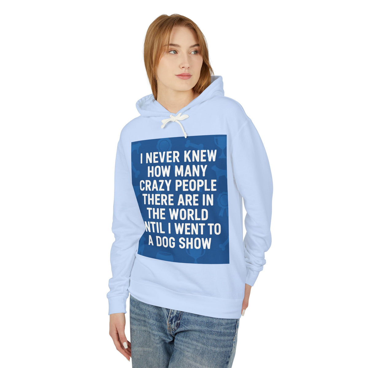 Never Knew Unisex Lightweight Hoodie