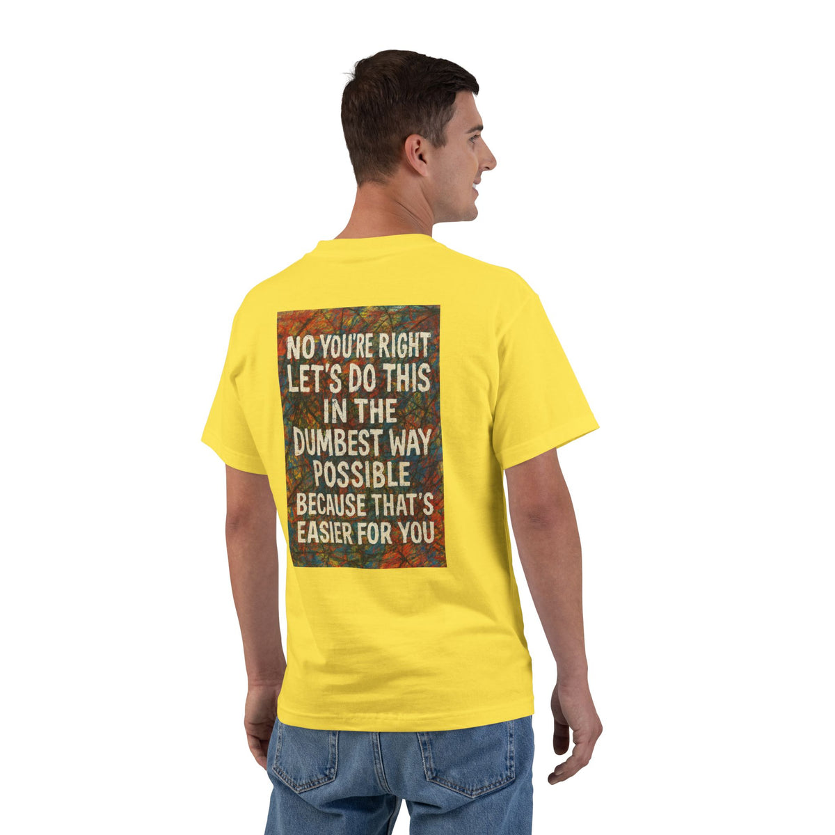 Easier For You Men's Short-Sleeve Crewneck Tee