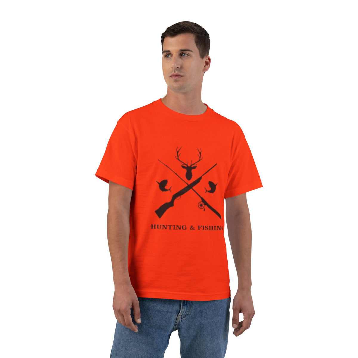 Hunting/Fishing Men's Short-Sleeve Crewneck Tee