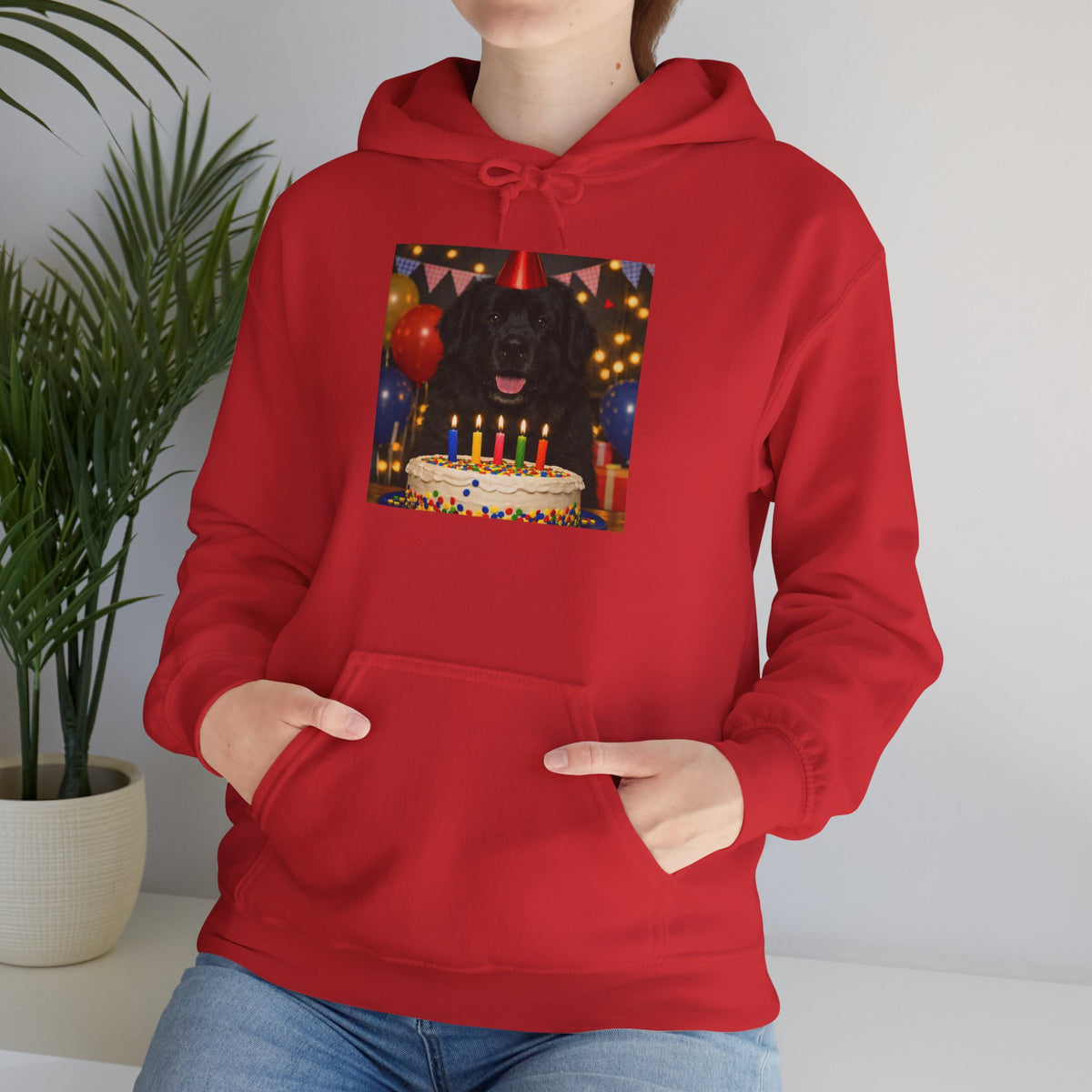 Birthday Buddy Newfie Unisex Hoodie