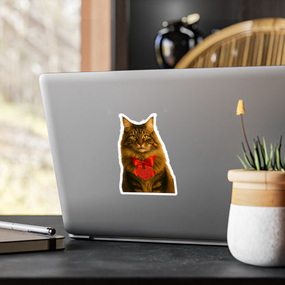 Cupid's Companion Cat Vinyl Decal