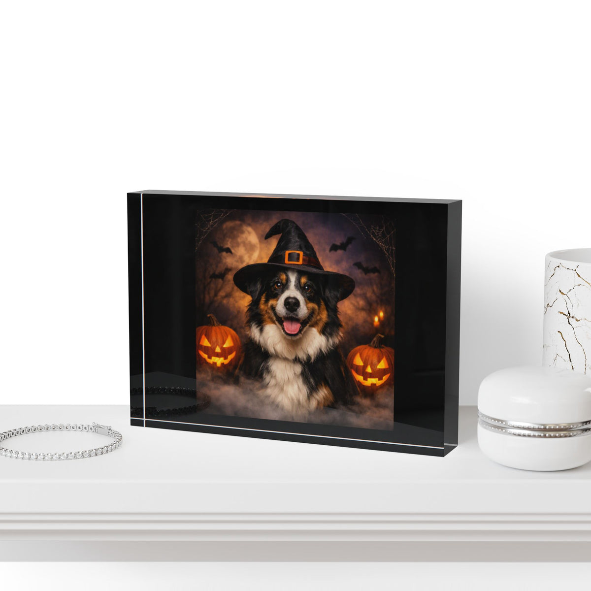 Witch Hat Pack Aussie Acrylic Photo Block