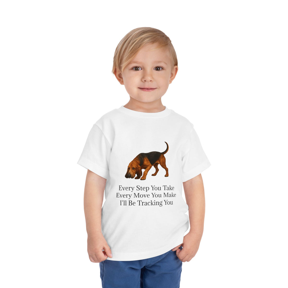 Tracking You Toddler Unisex Short Sleeve Crewneck Tee