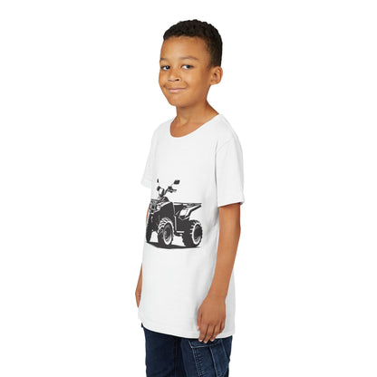 Off The Beaten Path Quad Youth Unisex Short Sleeve Crewneck Tee