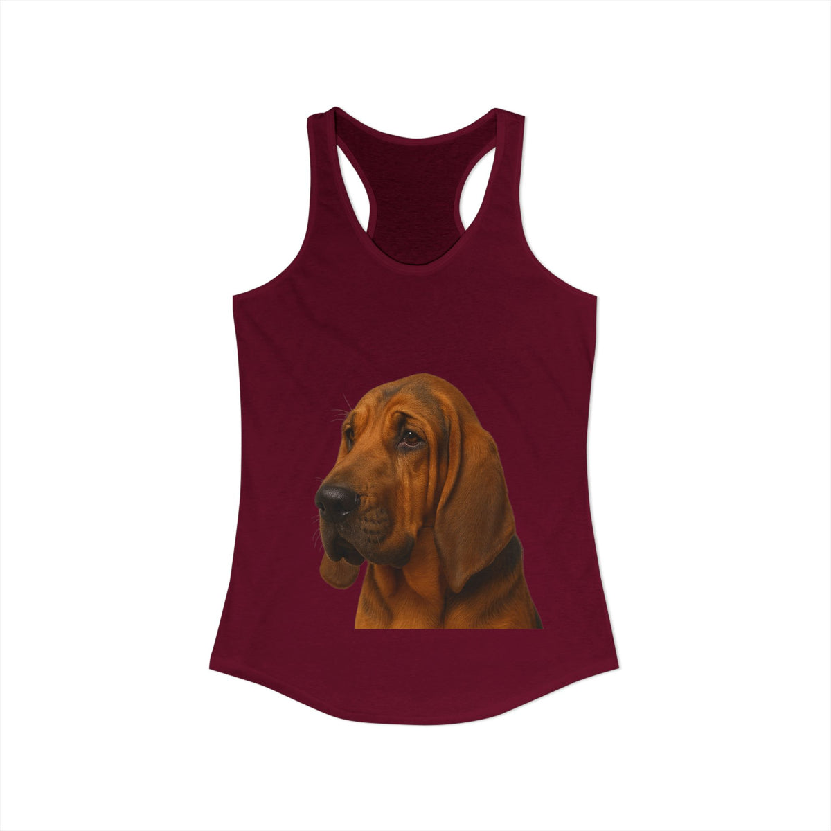 Bloodhound Head Women's Racerback Tank