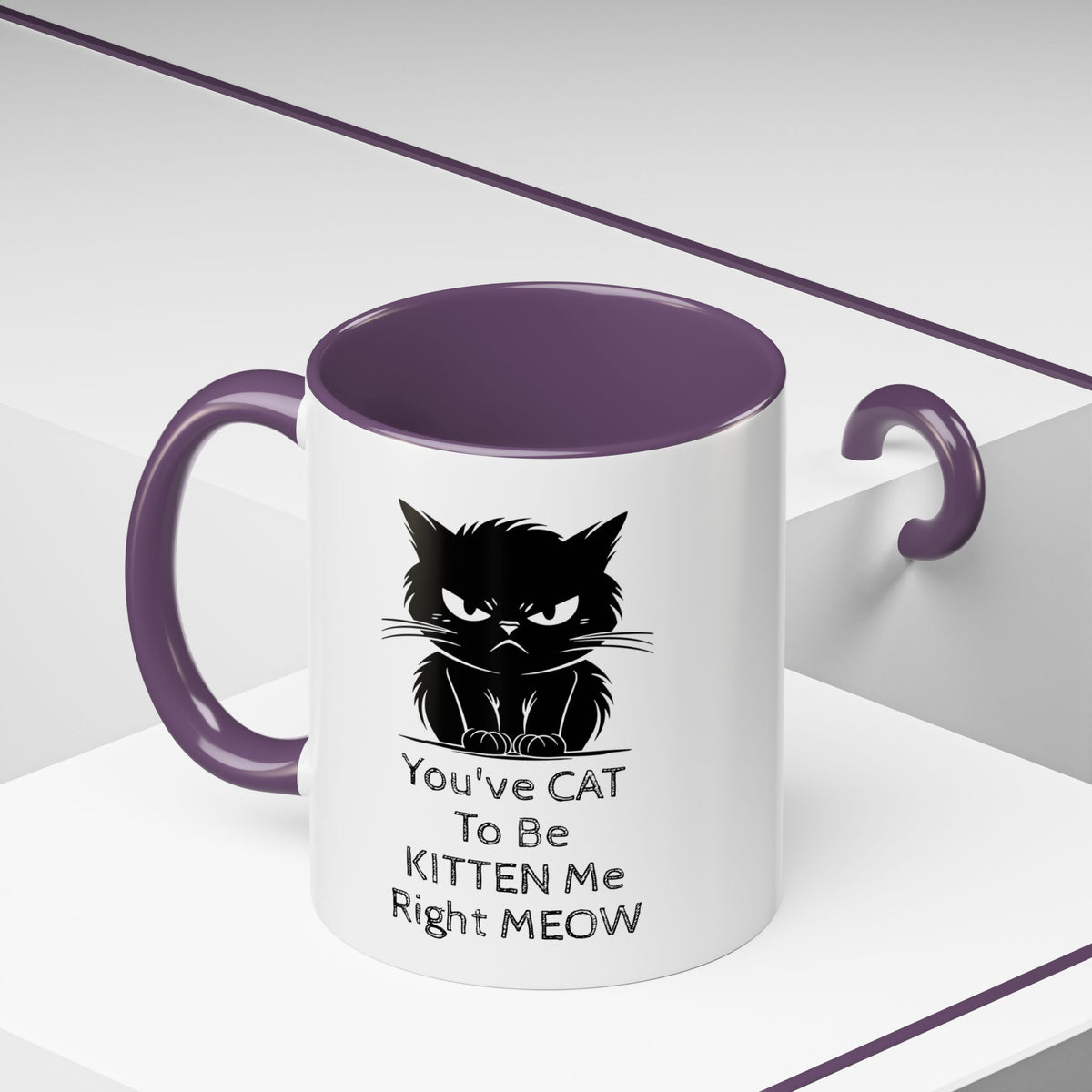 KITTEN Me 2-Tone Coffee Mug
