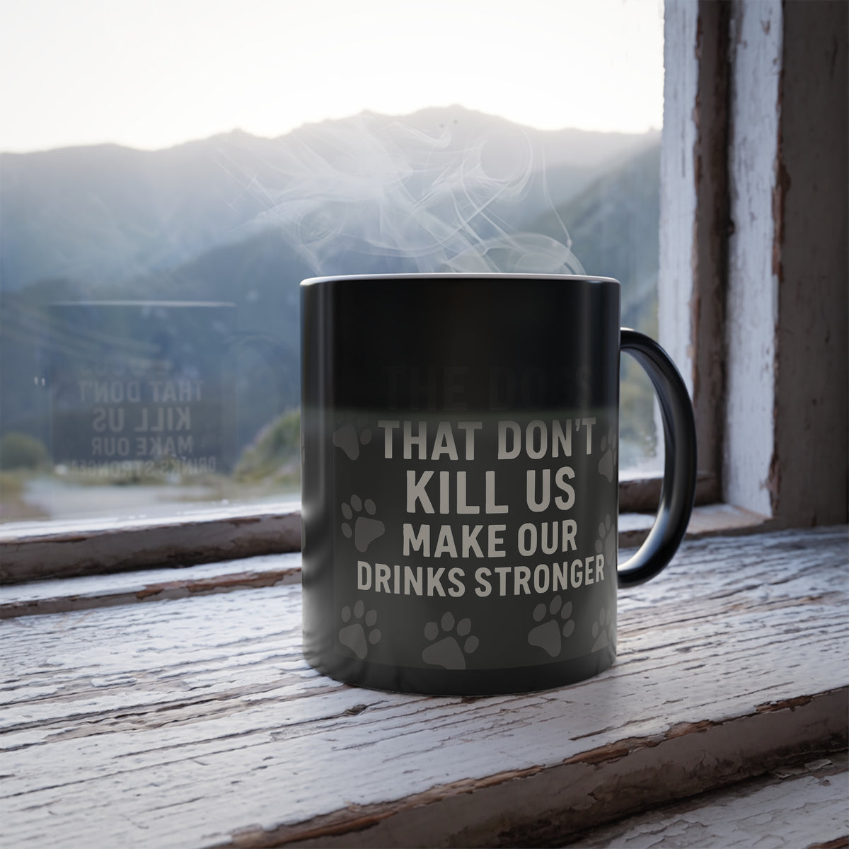 Drinks Stronger Color Changing Mug