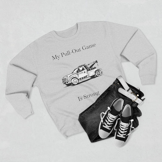 Pull Out Wheel Lift Tow Truck Unisex Crewneck Sweatshirt