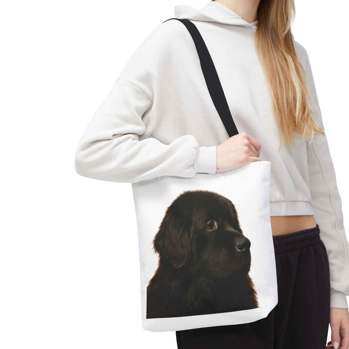 Newfie Head Tote Bag