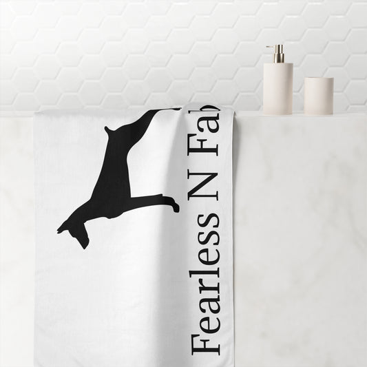 Fearless N Fabulous Mink-Cotton  Beach Towel