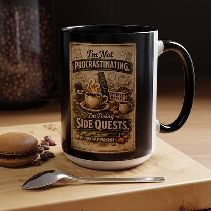 Procrastinating 2-Tone Coffee Mug