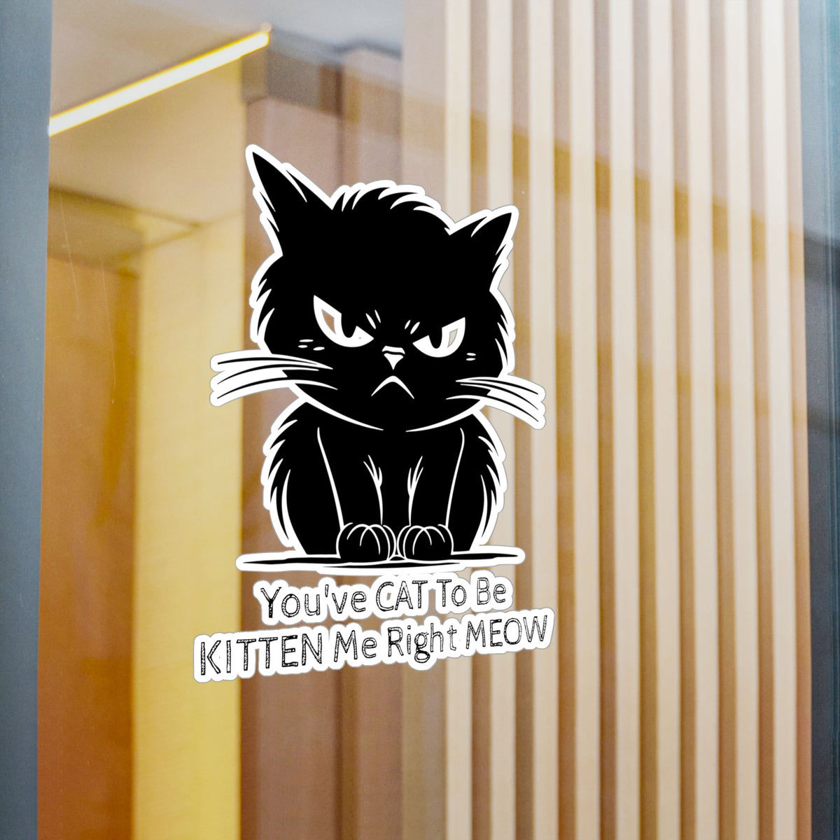 KITTEN Me Vinyl Decal