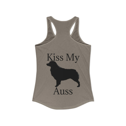 Kiss My Auss Women's Racerback Tank