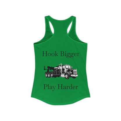 Hook Bigger Women's Racerback Tank