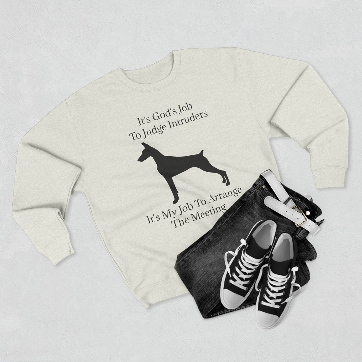 Arrange The Meeting Unisex Crewneck Sweatshirt