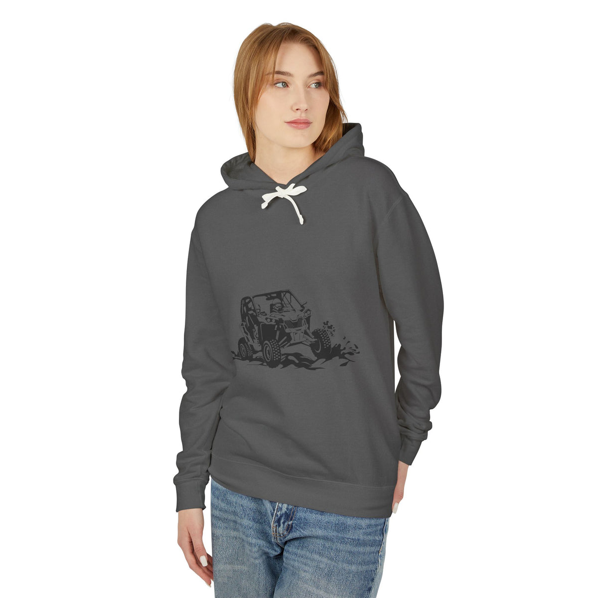 Slingin' Mud Side By Side Unisex Lightweight Hoodie