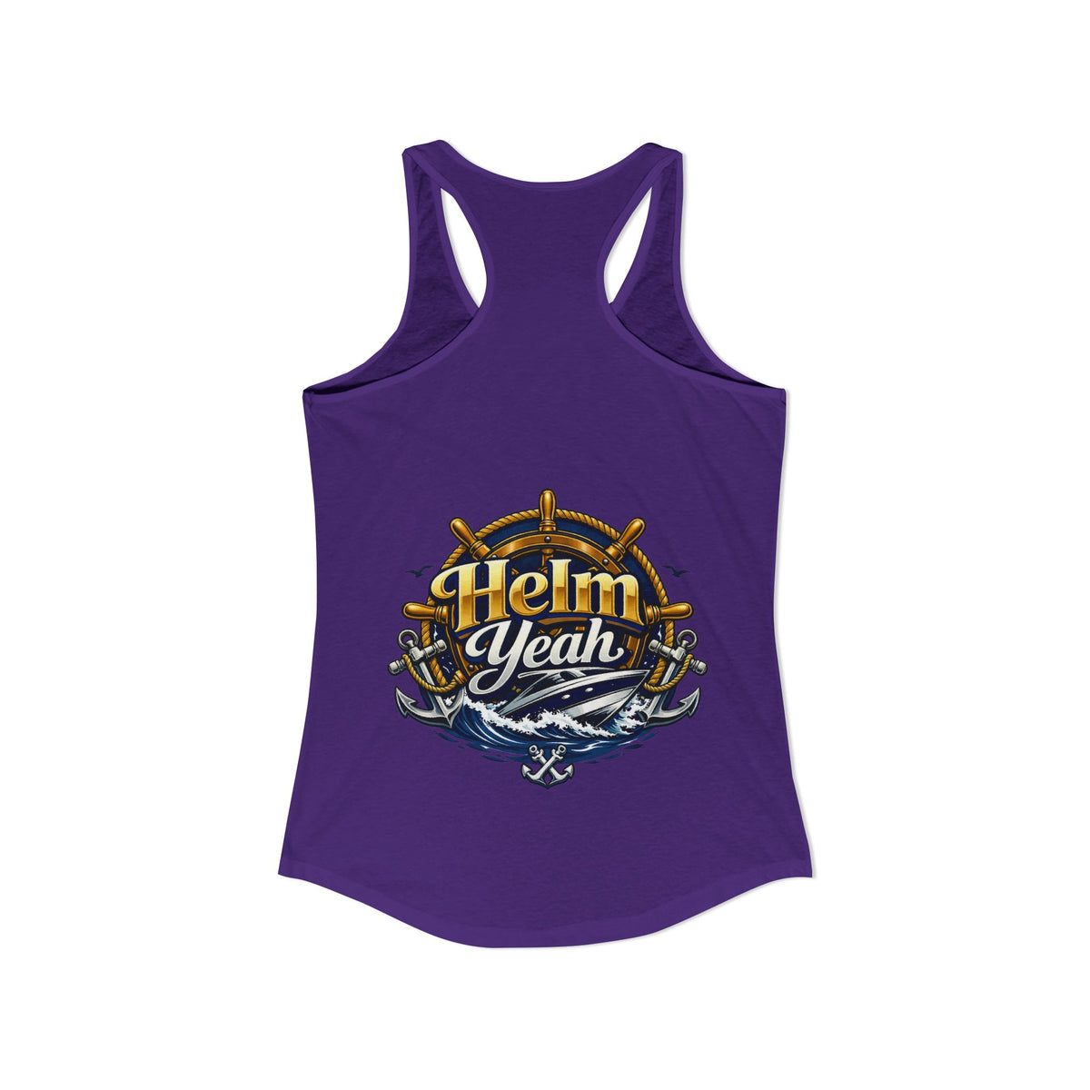 Helm Yeah Women's Racerback Tank