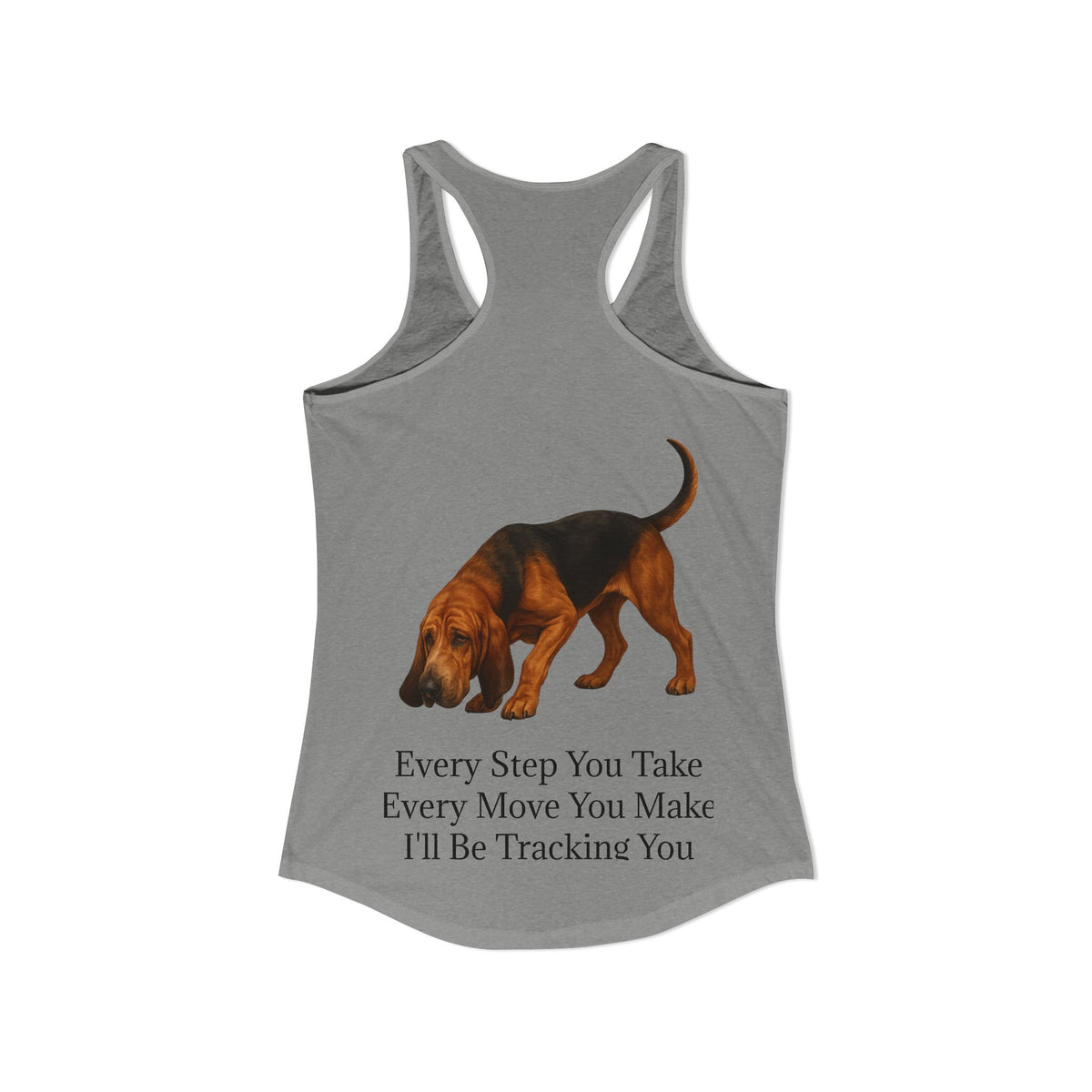 Tracking You Women's Racerback Tank